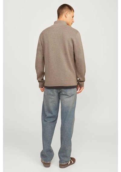 Jack & Jones Erkek Kazak 12259664 Bej Bej