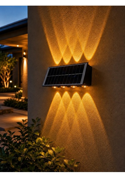 1 Adet Cata Ct 8010 Kos 20w Solar Led Aplik 2700k Amber .