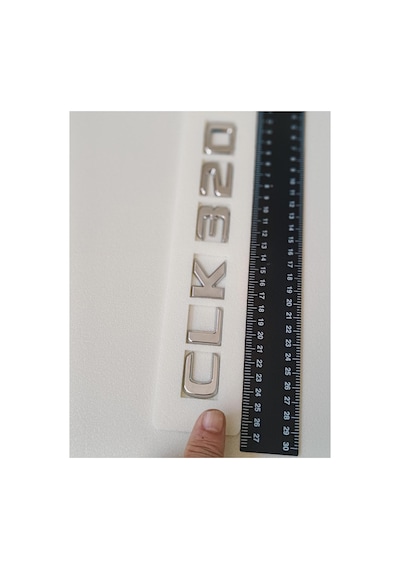 Clk 320 Krom Bagaj Yazısı Logosu Arması 3m 3d Abs