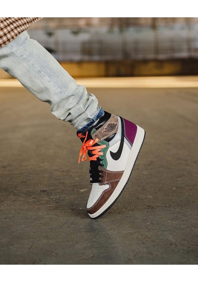 Nike Air Jordan 1 Retro High Og Dh3097-001 Erkek Spor Ayakkabısı Çok Renkli