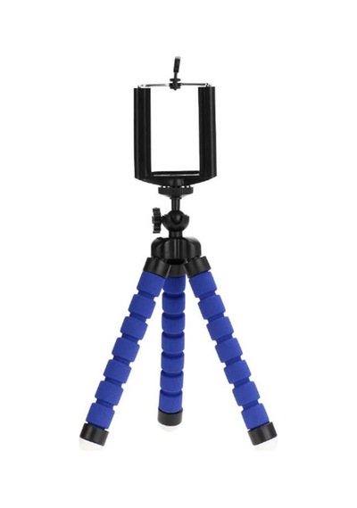 Ahtapod Tripod Tr1 Kısa Tripod Sünger Ayaklı Mavi