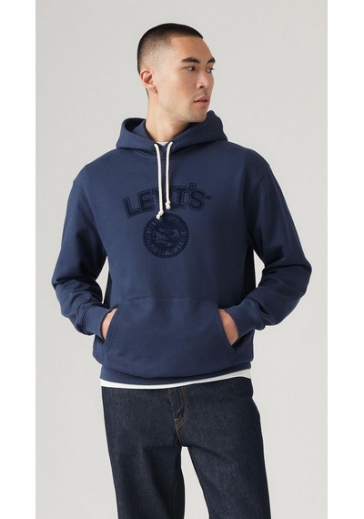 Levi's Kapüşon Yaka Lacivert Erkek Sweatshirt A2639-0044-5114 Lacivert