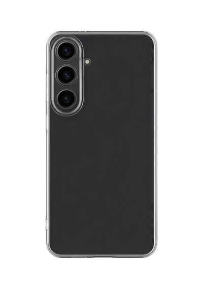 Galaxy S26 Plus Lüx Şeffaf Silikon - Şeffaf Çok Renkli