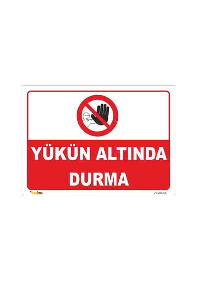 YÜKÜN ALTINDA DURMA LEVHASI VİM 029