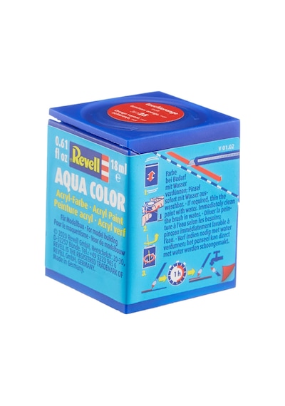 Revell - Su Bazlı Maket Boyası Berrak Turuncu Mat 18 Ml 36125 0,15 L