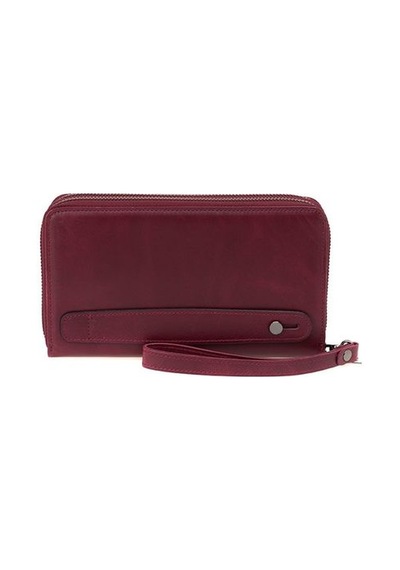 Bilik Deri Bordo Unisex Portföy & Clutch Çanta Ar P-715-cr Acı Kahverengi