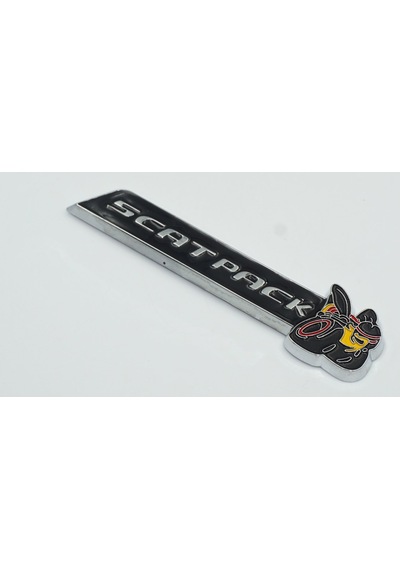 Ford Scatpack Ram Challenger Rt Srt Charger Bagaj Metal Yazı Logo