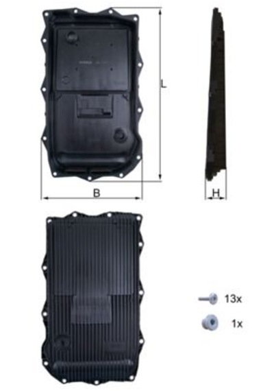 Bmw Şanzıman Karteri 8hp45 F10-20-30-01 8hp70