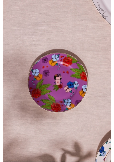 Karaca Frida Pasta Tabağı Mor 19 Cm