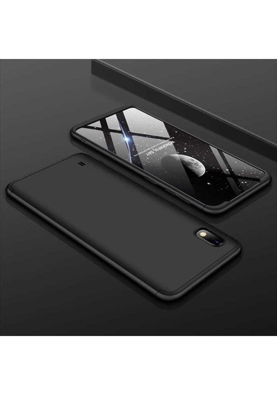Galaxy A10 Kılıf Zore Ays Kapak Siyah