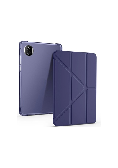 Honor Pad X7 8.7 Kılıf Zore Tri Folding Kalem Bölmeli Standlı Kılıf Klasik