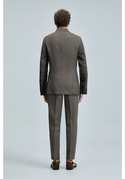 Lufian Jaques Spor Erkek Blazer Ceket 111140172 Kahverengi