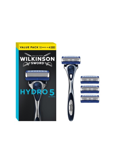 Wilkinson Sword Hydro 5 Pro-vitamin B5 Erkek Tıraş Bıçağı Sapı + 4 Yedek Kartuş