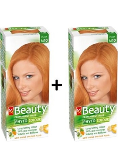 Mm Beauty Bitkisel Saç Boyası Şeftali M10 - 2 Adet (464063496)