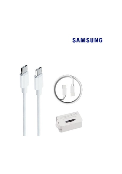 Samsung Galaxy Uyumlu Type-c To Type-c Super Hızlı Şarj Kablosu Data Kablosu 3.0 Amper 100cm
