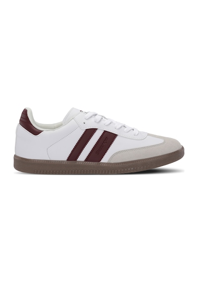 Slazenger ITALY I Erkek  Beyaz / Bordo Günlük Spor Ayakkabısı