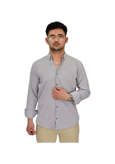 Erkek Spor Gömlek Regular Fit 9630 Bgl-st04413 Gri