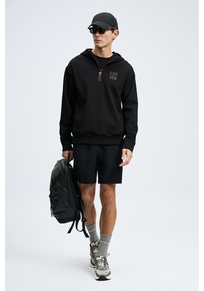 Lufian Grayson Erkek Sweatshirt Siyah Siyah 112030216100100