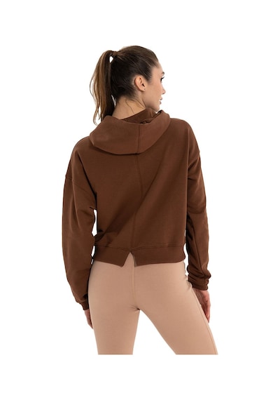 Inguz Kapüşonlu Hoodie Kahverengi