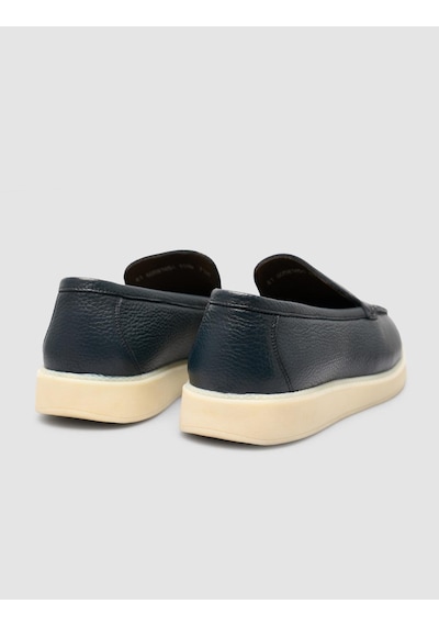 Cabani %100 Lacivert Erkek Loafer Ayakkabı Lacivert
