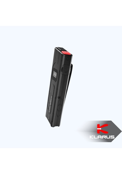 Klarus Flattac X2 3000 Lümen Şarj Edilebilir Ultra İnce Edc Taktik El Feneri Siyah