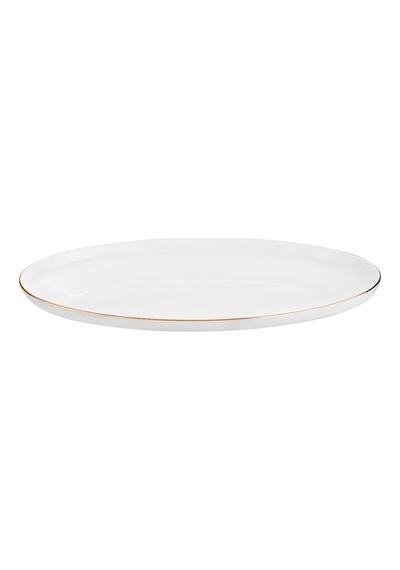 Leggno Chester Gold Büyük Kayık Tabak 31cm