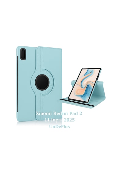 Xiaomi Redmi Pad 2 11inç 2025 Kılıf 360 Dönebilen Standlı Case Kapaklı Kılıf