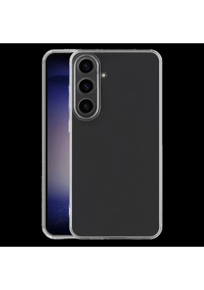 Samsung Galaxy S26 Lüx Şeffaf Silikon - Şeffaf
