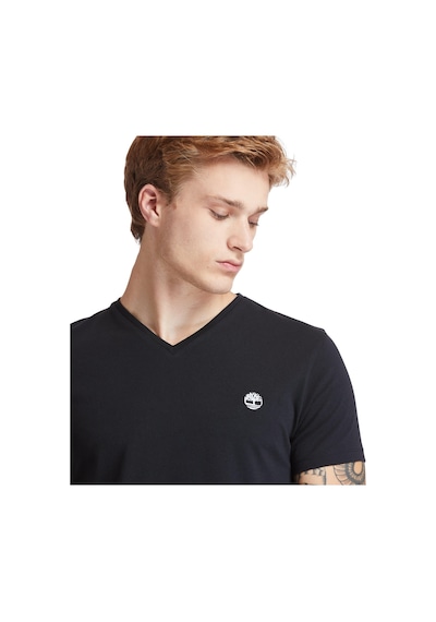 Timberland V Neck Short Sleeve Tee Tb0a2bpt0011-black Siyah