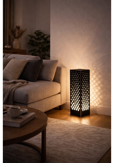 Modern Dekoratif Lamba / Aplik 55 Cm Işık Desenli, 4 Panelli Şık Ortam Aydınlatması Beyaz Diğer