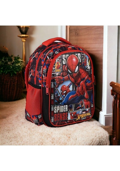 Spiderman Spider Sense Okul Çantası Seti 3 Parça Çok Renkli
