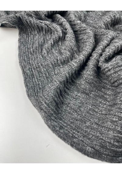 Gri Renkte Triko Kumaş 100x350cm-11463
