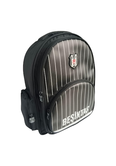 Beşiktaş Çubuk Desenli Suni Deri Okul Sırt Çantası 25352 Desenli