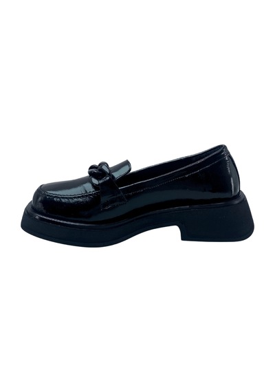 Albini 2610556r Hakiki Rugan Deri Loafer Ayakkabı Siyah