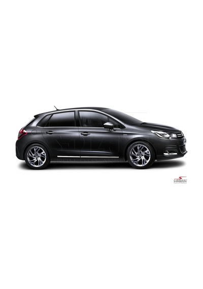 S-Dizayn  Citroen C4 Hb Kapı Koruma Çıtası Krom 2010-2020