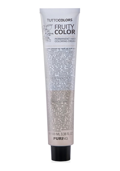 Purıng Fruity Color Meyve Asitli Profesyonel Krem Saç Boyası 100ml - 5.2 Açık Kahve Viyole Parlak Mor