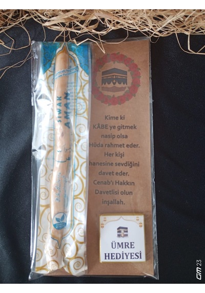 Farklı Market Ümre Hediyesi Çikolata Ve Misvak 7 Adet