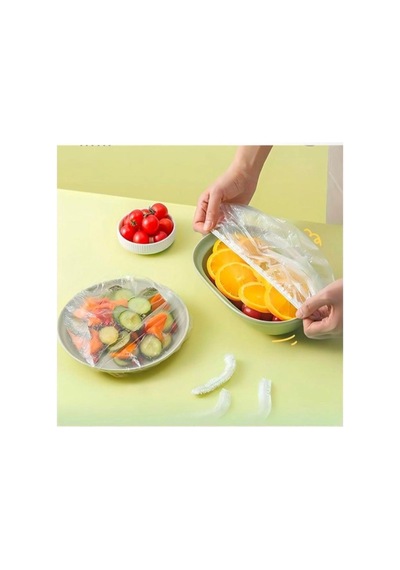 Herşeytrend Lastikli Tencere Ve Tabak Bonesi 100 Adet 20cm Çok Renkli