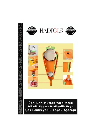 Özel Seri Mutfak Yardımcısı Piknik Eşyası Hediyelik Eşya Çok Fonksiyonlu Kapak Açacağı Çok Renkli