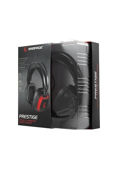 Rampage SN-RW77 Prestige 7.1 Surround Gizli Mikrofonlu Kulak Üstü Oyuncu Kulaklığı Rampage SN-RW77 Prestige 7.1 Surround Gizli Mikrofonlu Kulak Üstü Oyuncu Kulaklığı