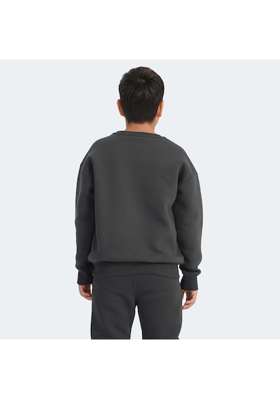 Slazenger LOGAN Çocuk  Koyu Gri Sweatshirt
