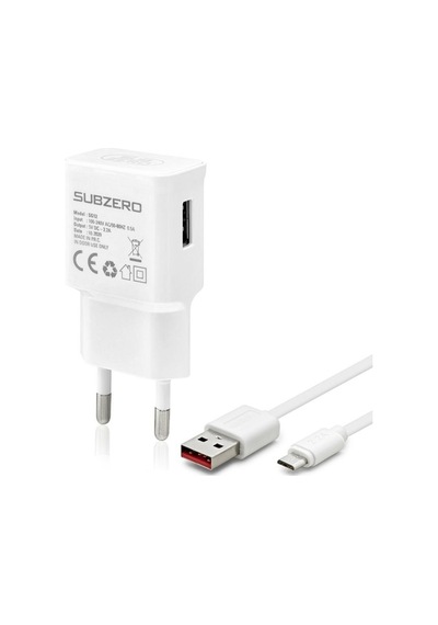 Subzero Sg12 5V 2.2A Micro Usb Şarj Cihazı Subzero Sg12 5V 2.2A Micro Usb Şarj Cihazı