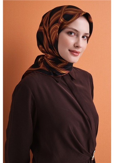 Armine Saf İpek Twill Eşarp 9614d 02 Açık Mavi