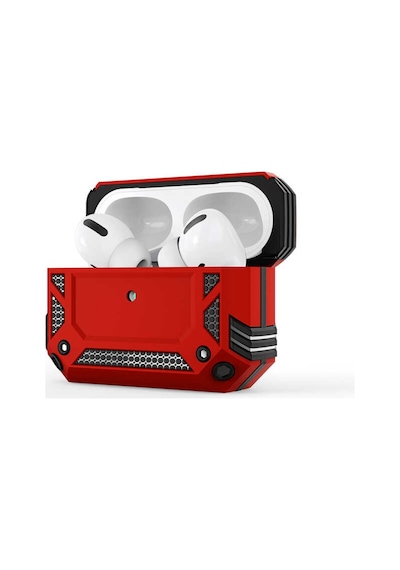 Apple Uyumlu AirPods Pro Kılıf Zore Airbag 15 Zırh Tasarım Kılıf