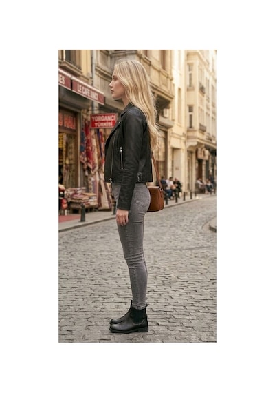 Zdnjeans Dar Paça Kot Pantolon Antrasit