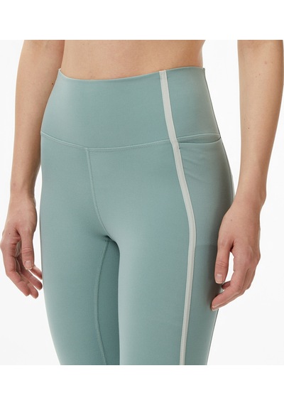 Under Armour Meridian Piped Kadın Yeşil Koşu Tayt 6005411