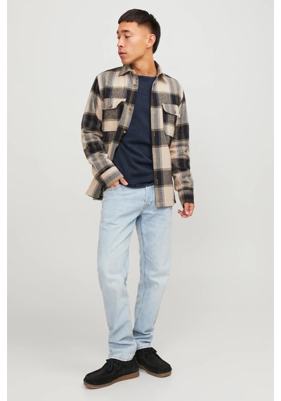 Jack & Jones Jjeleo Erkek Kazak Lacivert