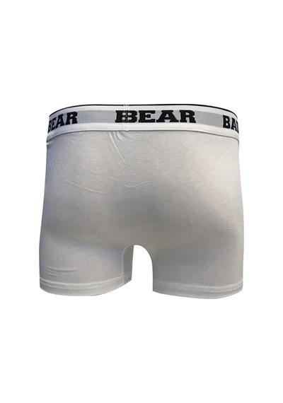 Bad Bear Basic Off-White Beyaz Erkek Boxer-Beyaz