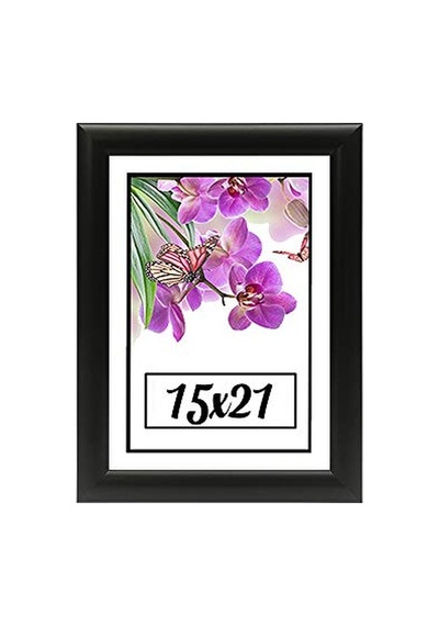 Hediyelik Çerçeve Dekorasyon Kişiye Özel Resim Çerçevesi 15x21 15x21-22-siyah