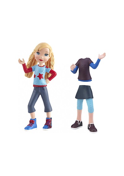 2 Li Icarly Fashion Switch Carly Ve Sam - İcarly Moda Giysileri - Değiştirilebilir Giysiler